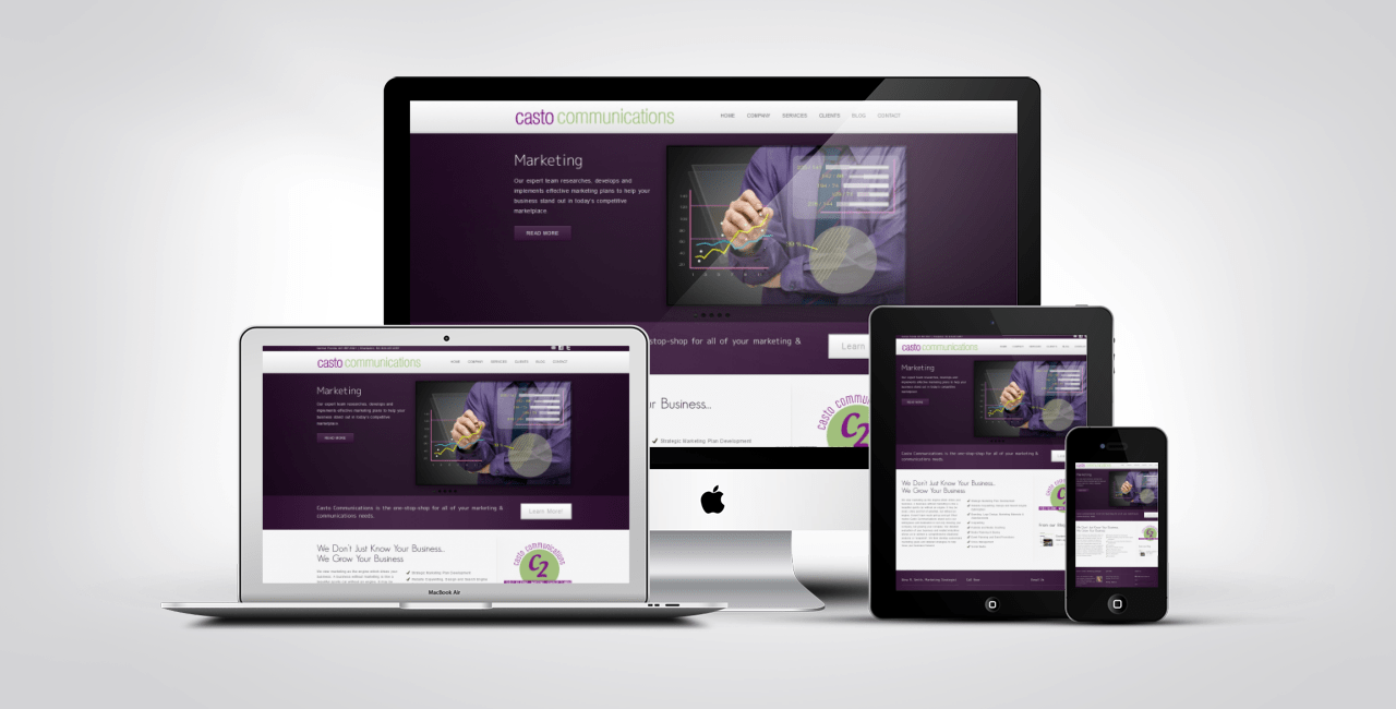 Marketing Company 26 Web Design Portfolio Example