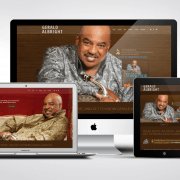 Gerald Albright Web Design Portfolio Example